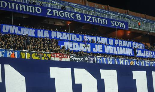 Boysi odali počast Zajecu, on im se zahvalio: 'S vama je uvijek čast koračati za naš Dinamo...'