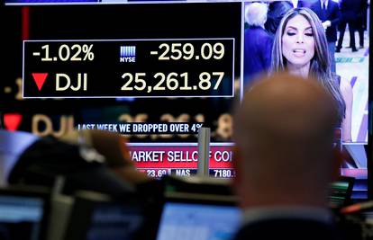 Po drugi put u tjedan dana drastičan pad na Wall Streetu