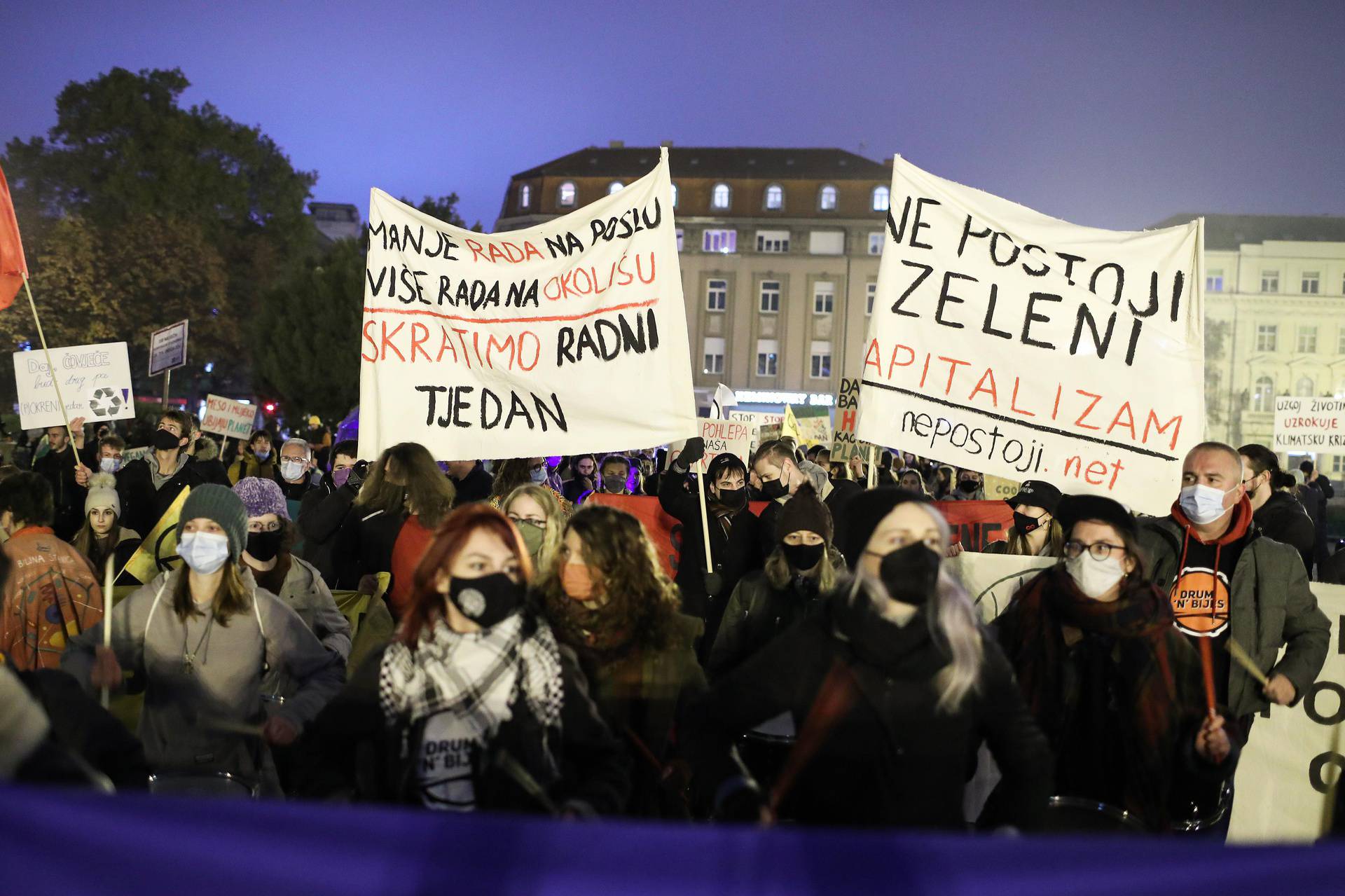 Zagreb: Fridays For Future Croatia organizirao Marš za opstanak