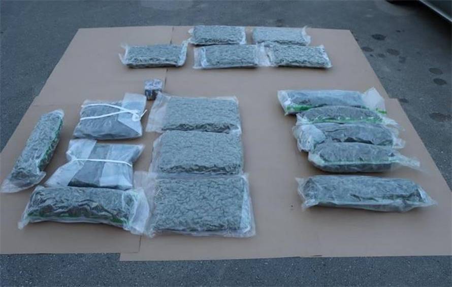 FOTO Zadarska policija kod muškarca (61) pronašla više od 18 kg marihuane i hašiša!