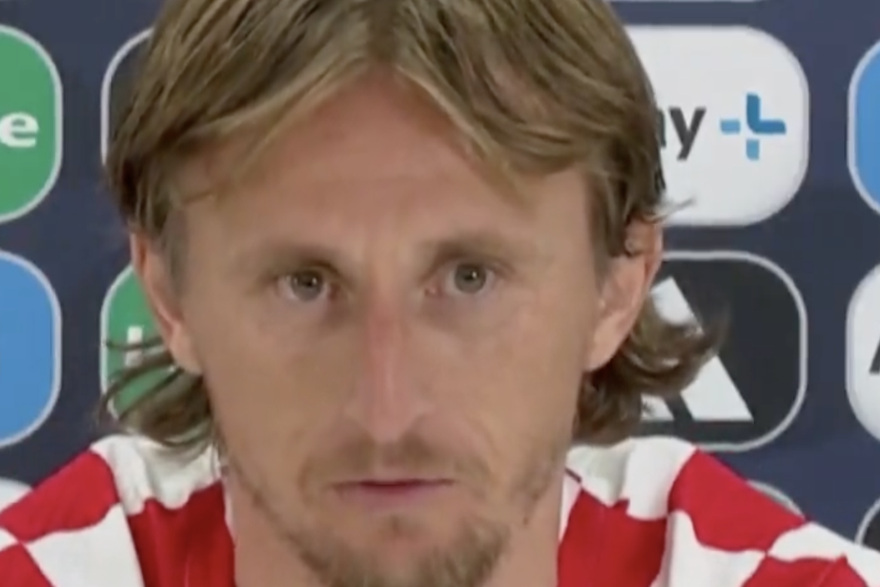 luka modrić odmah nakon pobjede nad nizozemsom