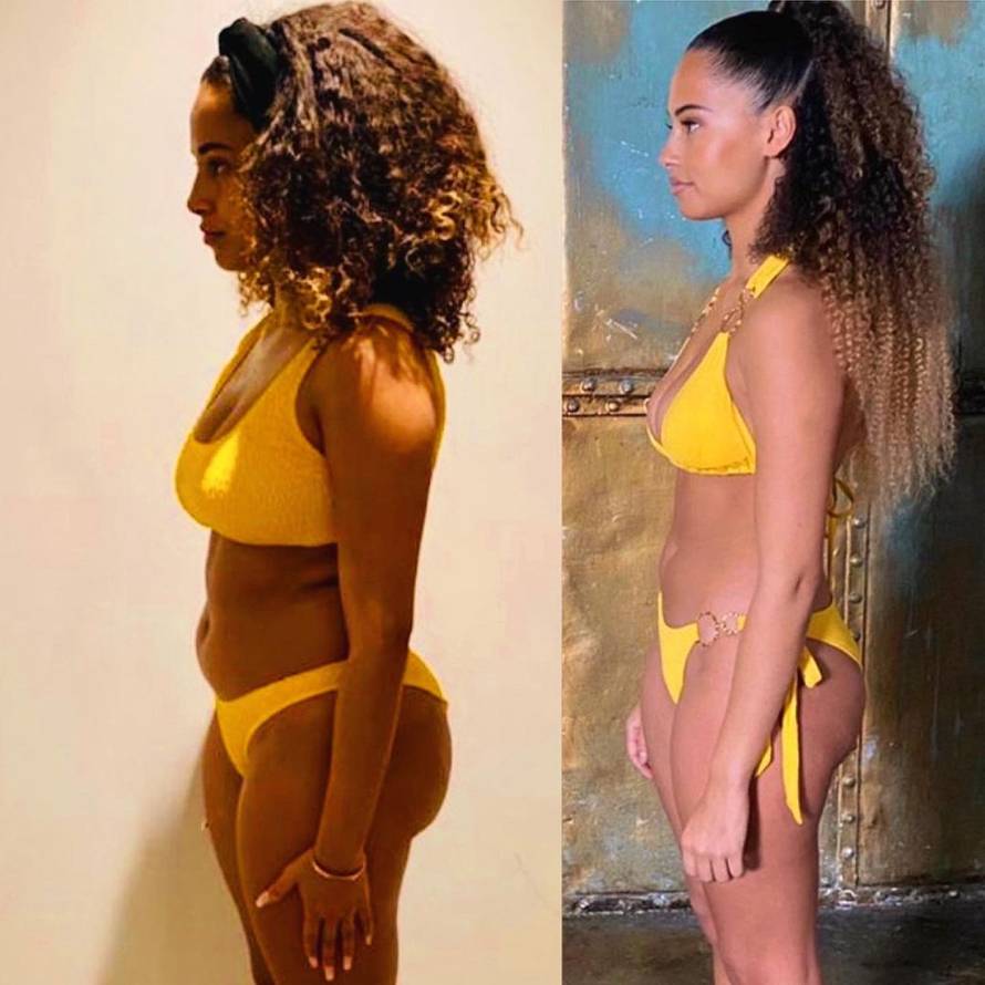 Transformacija reality zvijezde: 'Smršavjela sam, ali guza je tu'