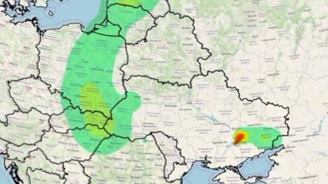Ukrajina je objavila simulaciju: Ovako bi se Europom širila radijacija iz nuklearke Zaporižje
