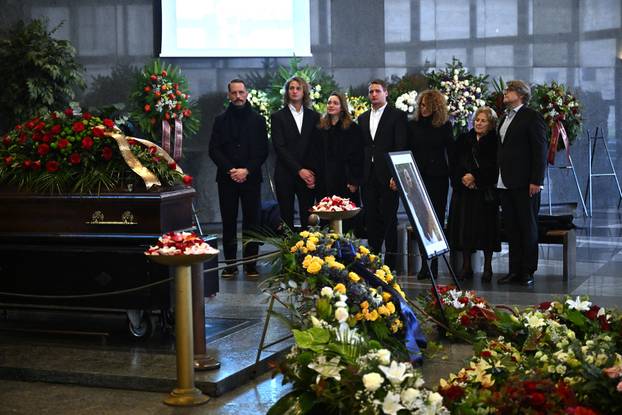 Zagreb: Sprovod violinista Tonka Ninića na Mirogoju