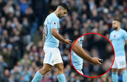 Kune, što ti je to? Aguero imao tajanstvenu kutijicu na terenu