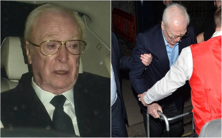Imao nezgodu: Michael Caine se ne može kretati bez pomoći