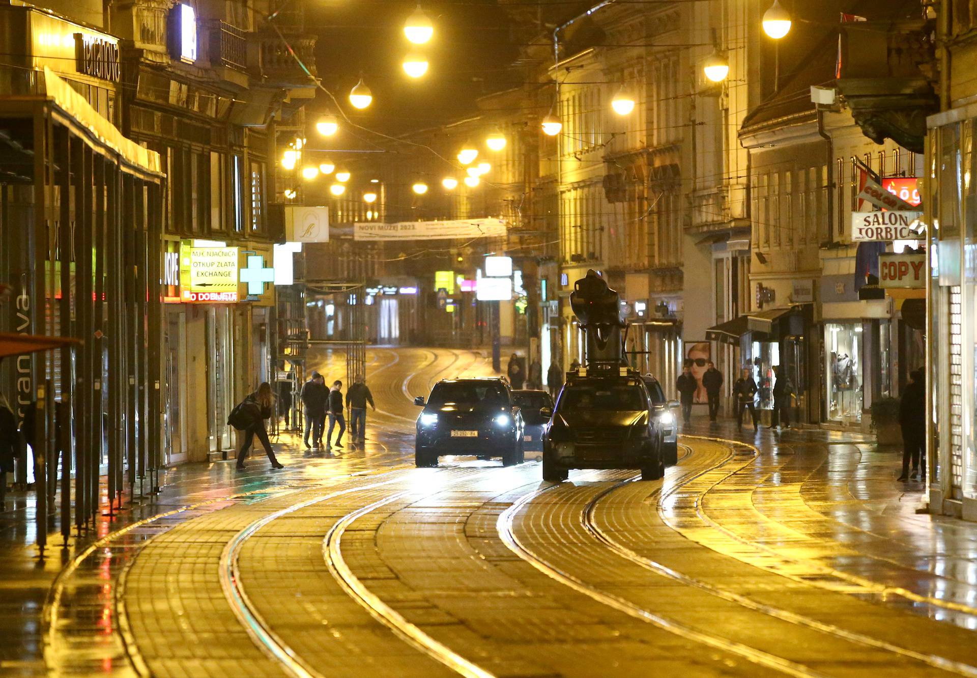 Zagreb: Zbog snimanja filma obustavljen promet u centru grada