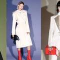 Koloristička igra Givenchy stila: Crna i bijela 'razbijene' crvenom