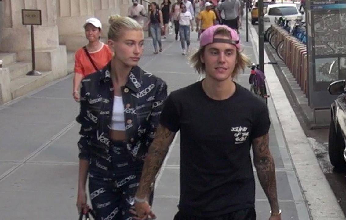 Hailey Baldwin and Justin Bieber sighting - New York