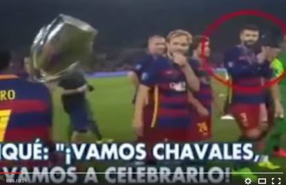 Sramotni Pique: Idemo slaviti, a ovi iz Madrida neka se je**!