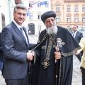 FOTO Plenkovi&cacute; se sastao s koptskim papom: 'Potvr&dstrok;eni su dobri odnosi Hrvatske i Egipta'