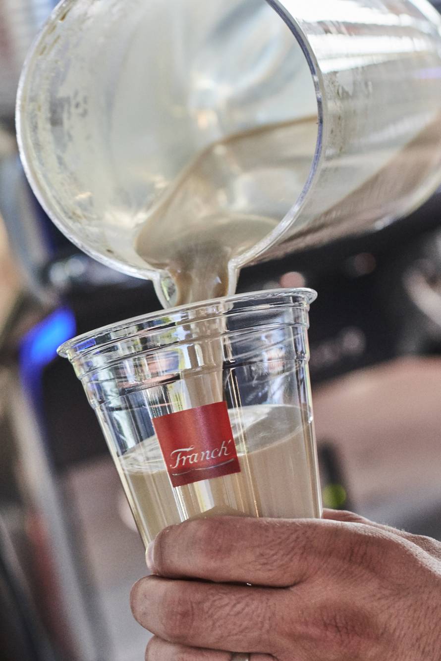 Osvježenje na turniru u Umagu uz ledena Franck Café cappuccina