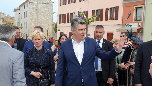 Predsjednik Milanović posjetio općinu Bale: 'Oduševio se jer očekivao je selo, a vidio je grad'
