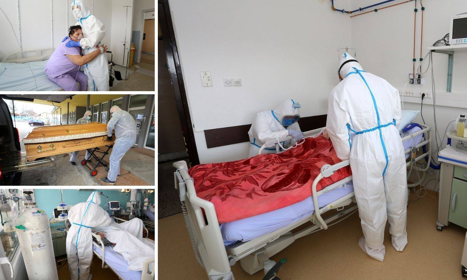 Šok prizori u bolnici u Karlovcu, korona pokosila čitave obitelji: 'Već tri tjedna ne mogu hodati'