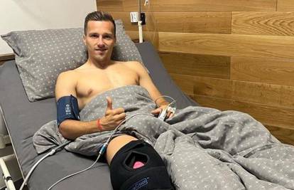 Oršić operirao koljeno i zahvalio se navijačima: 'Danas počinje novo poglavlje i moj oporavak'