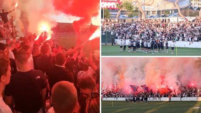 VIDEO Torcida zapjevala 'samo jednu želju imam' pa zagrmjela 'gazi Purgera'. Pogledajte scene