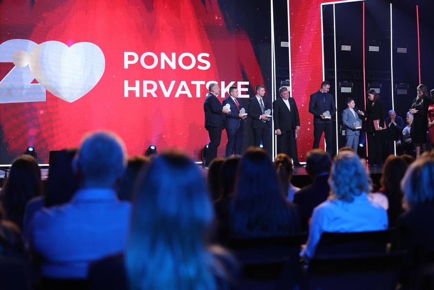 Zagreb: Svečana dodjela nagrade Ponos Hrvatske