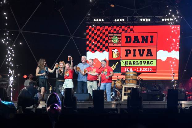 Karlovac: Svečano otvoreni 39. Dani piva