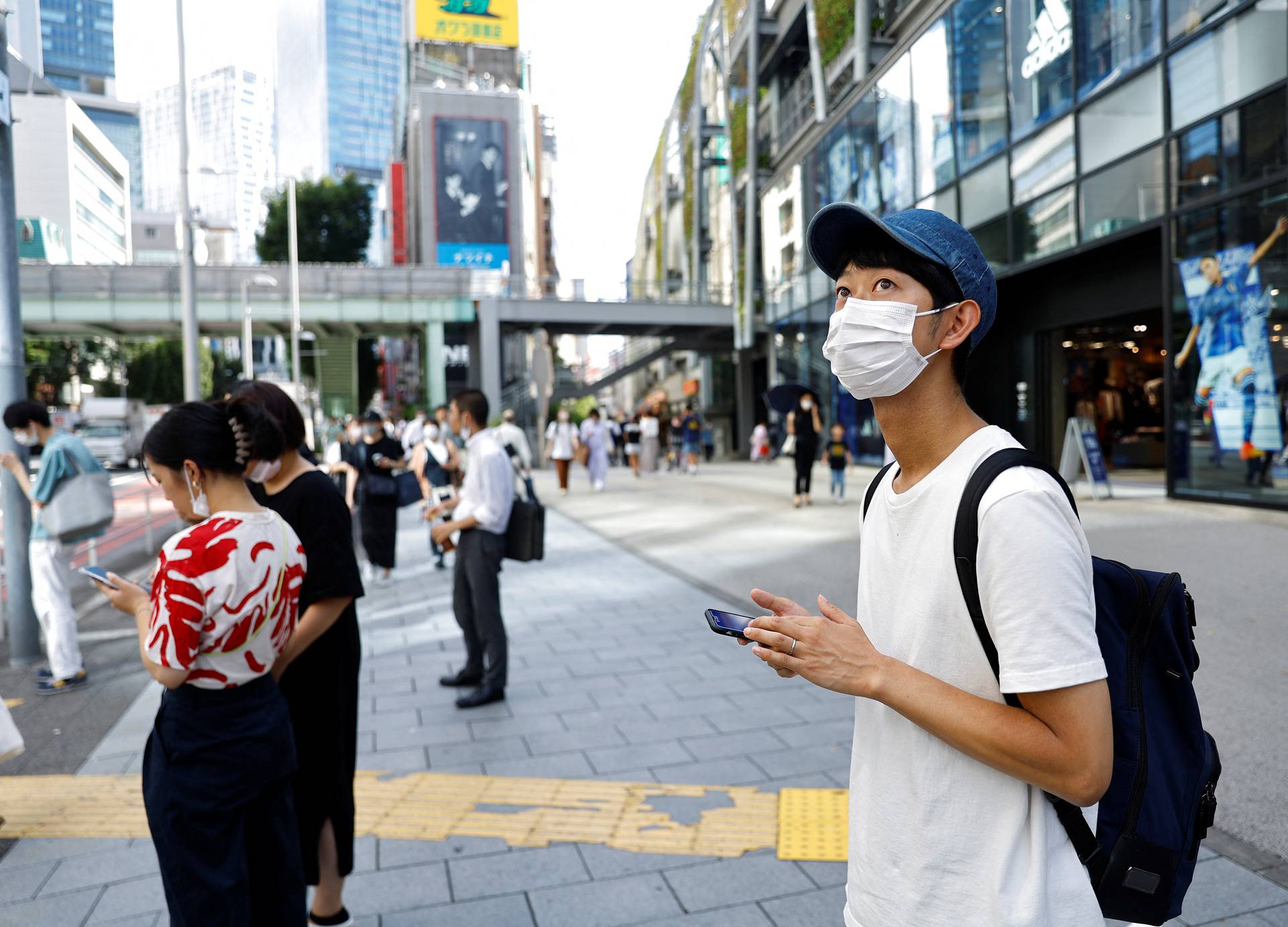 Shoji Morimoto who charges 10,000 yen ($71.30) an hour to accompany clients and simply exist as a companion in Tokyo