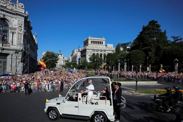 Pope Leo XIV visits Spain