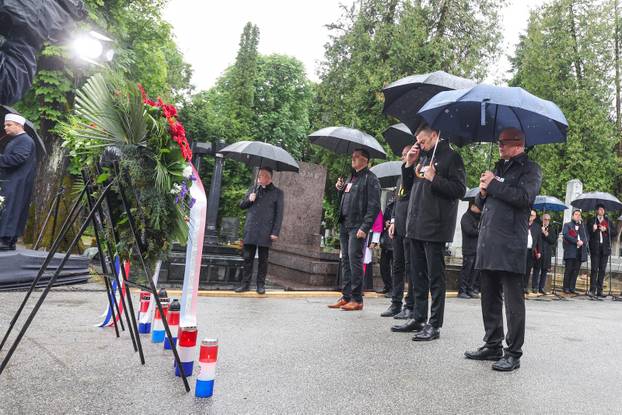 Zagreb: Komemoracija za žrtve Bleiburške tragedije na groblju Mirogoj