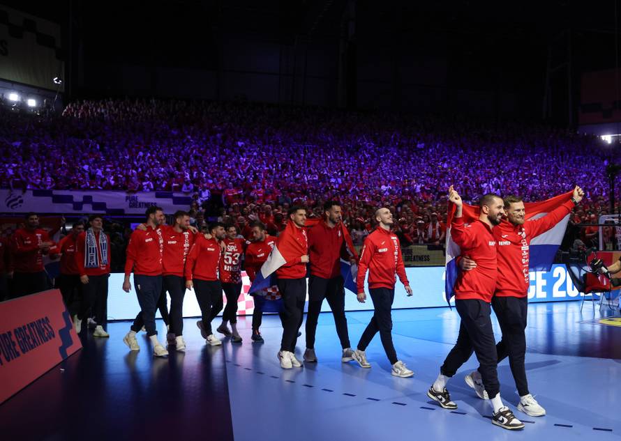 Dodjela medalja hrvatskoj rukometnoj reprezentaciji