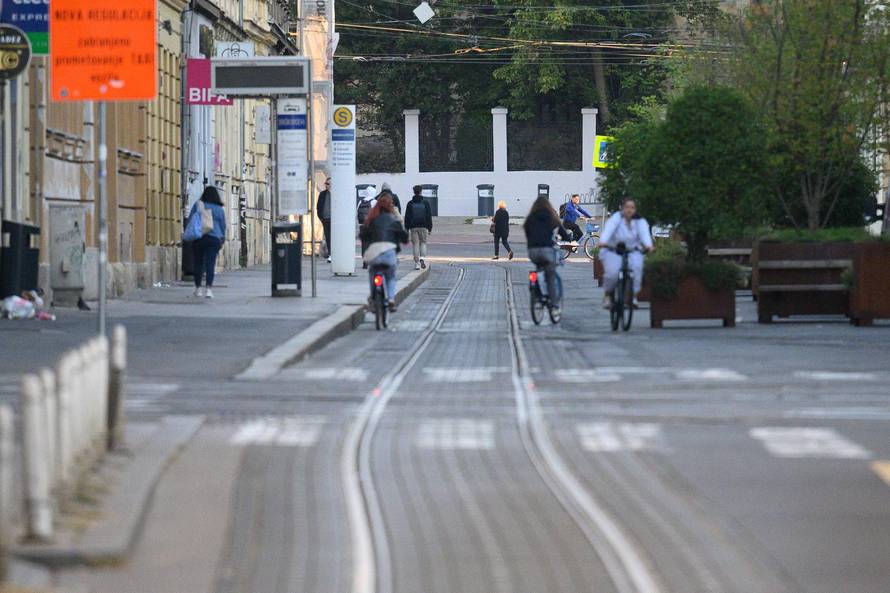 Zagreb: Centar grada na drugi dan štrajka u Zagrebačkom holdingu