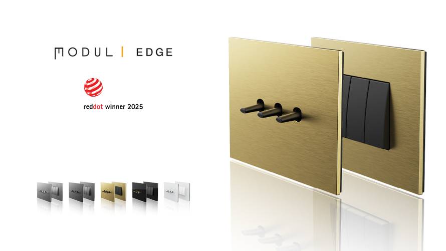 Dizajnerske linije prekidača i utičnica MODUL – kreirane za svaki prostor