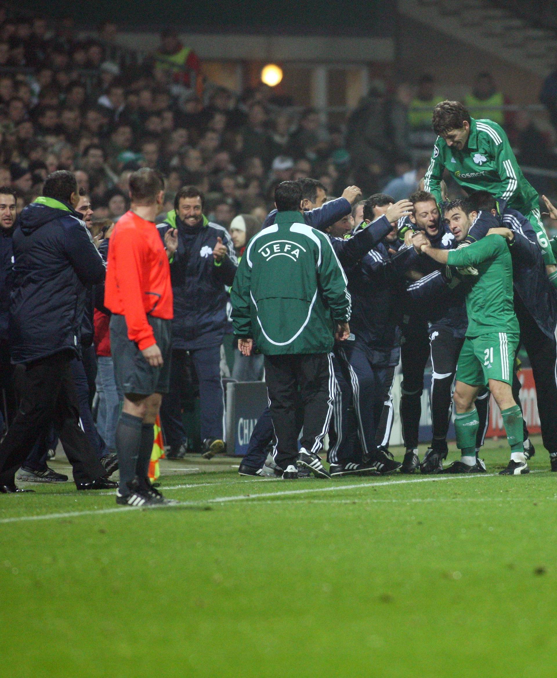 CL 08/09 Werder Bremen ( GER ) vs Panathinaikos Athen ( GRE ) 0:3