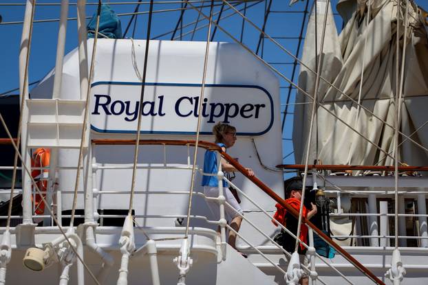 Zadar: Jedrenjak Royal Clipper na Pozdravu suncu