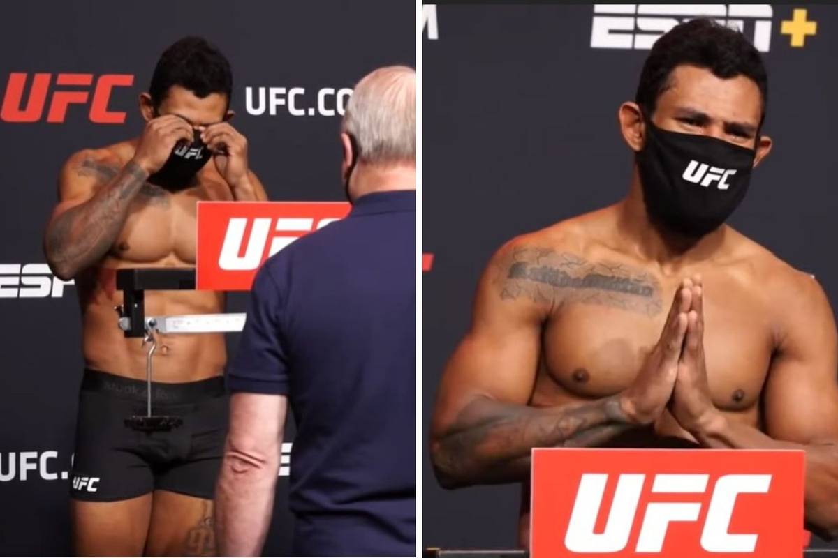 UFC borac u suzama: Za skoro 6 kg promašio kategoriju na vagi