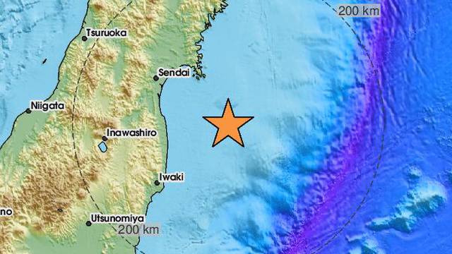 Snažan potres u Japanu jačine 6 Richtera: 'Treslo je 30 sekundi'