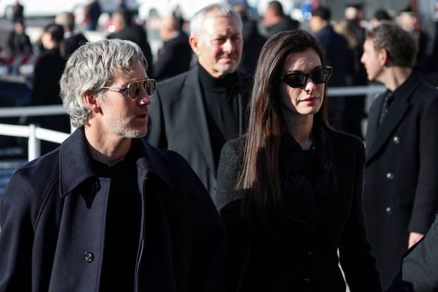 Funeral ceremony of fashion designer Valentino Garavani, in Rome