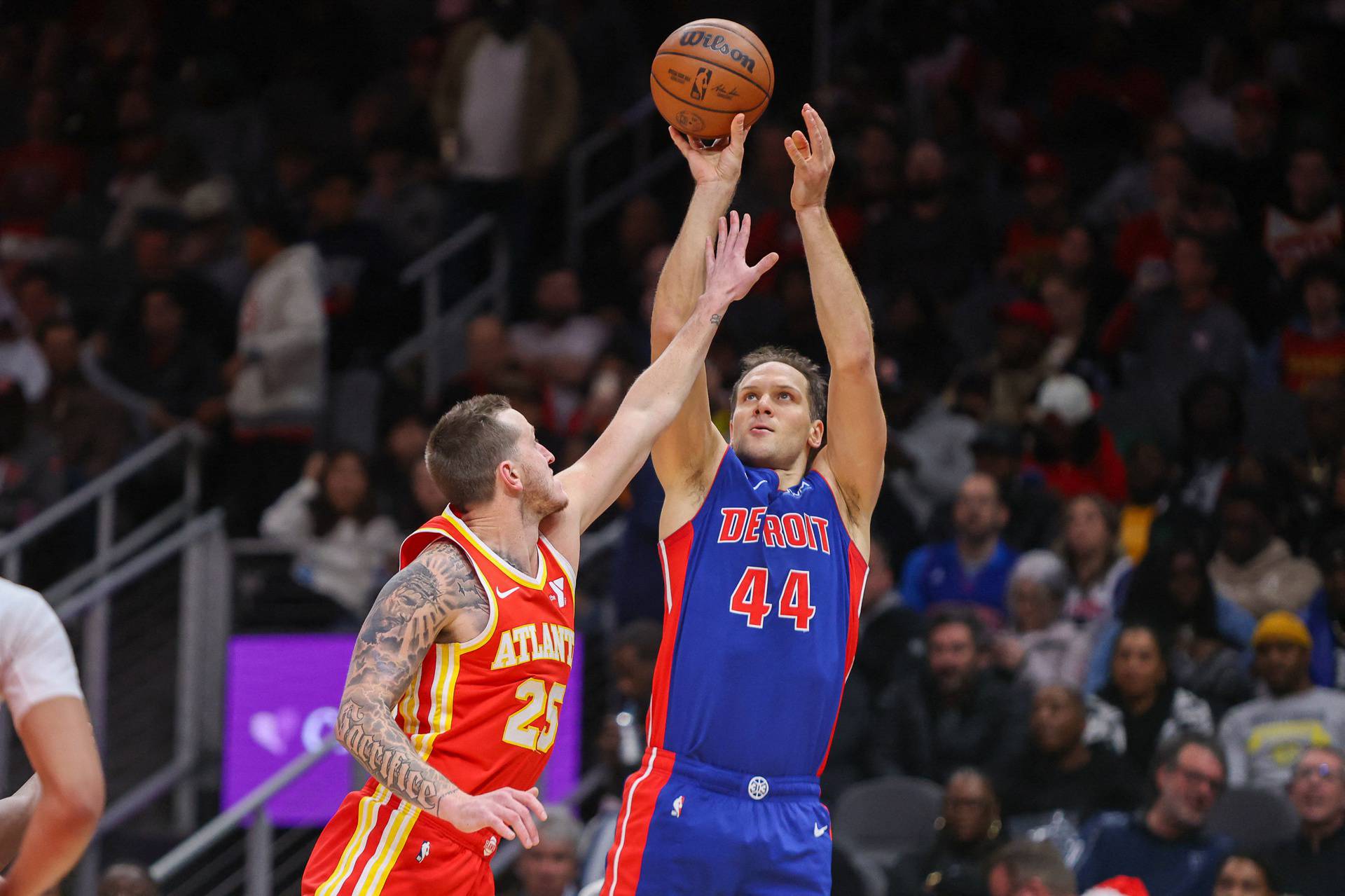 NBA: Detroit Pistons at Atlanta Hawks