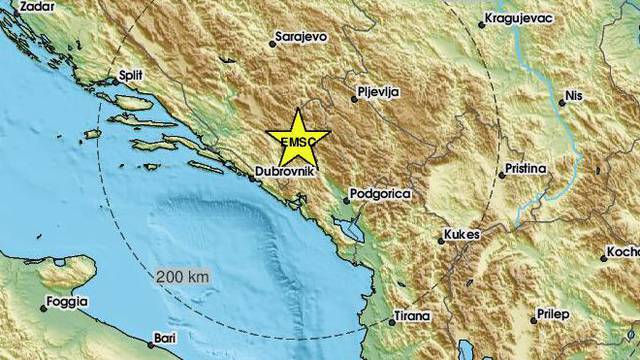 U epicentru potresa u Crnoj Gori otkazali su nastavu: Šteta se broji i u istočnoj Hercegovini