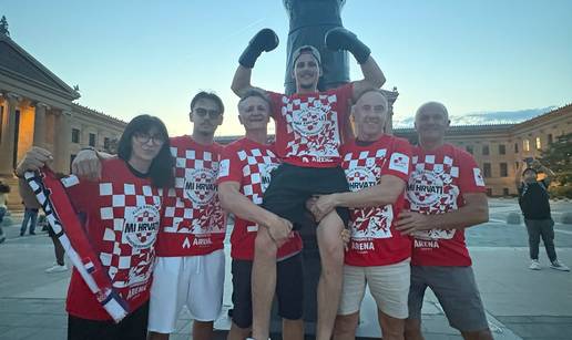 Hrvatski navija&ccaron;i &ldquo;skinuli Rocky prokletstvo&rdquo; u Philadelphiji