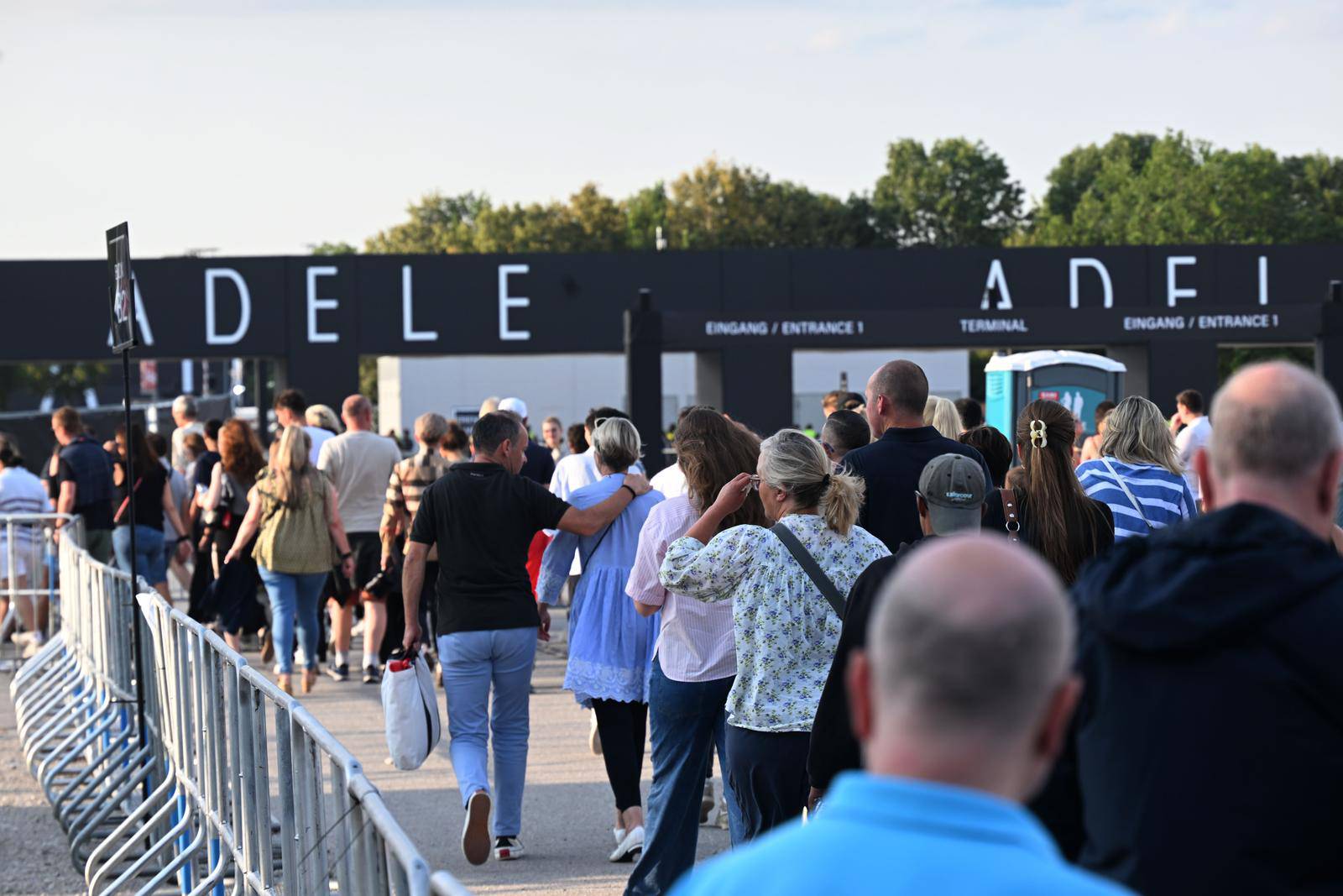 First of ten Adele concerts in Munich