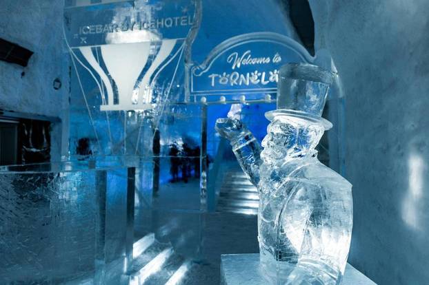 FOTO Hotel koji se svake godine otopi: IceHotel izgleda kao umjetnička galerija od leda