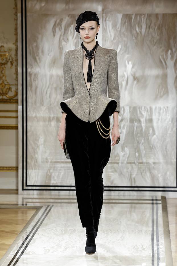 GIORGIO ARMANI PRIVÃ Haute Couture Fall/Winter 2025-2026 Runway during Paris Haute Couture Fashion Week on July 2025 - Paris; France 08/07/2025