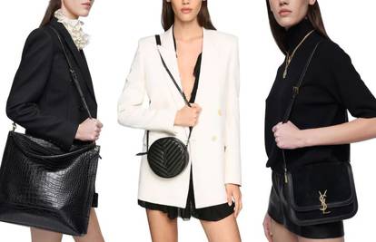 Crne i chic: Saint Laurent torbice donose luksuzni minimalizam