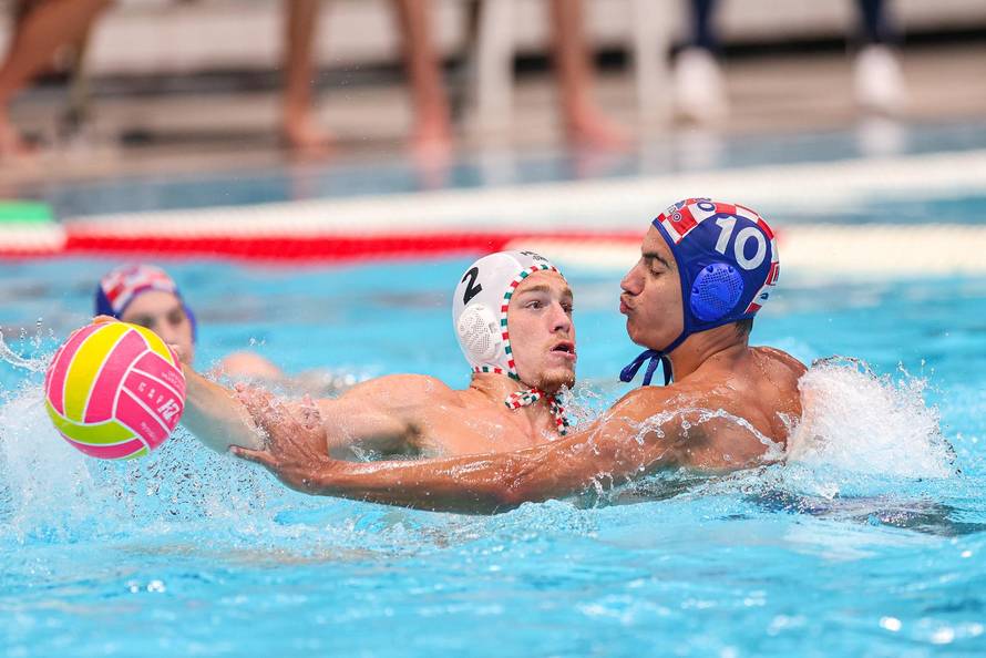 Zagreb: Svjetsko prvenstvo u vaterpolu U20, utakmica za tre?e mjesto, Hrvatska - Ma?arska