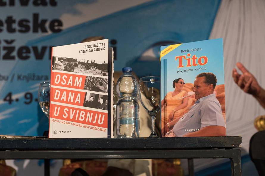 Zagreb: Festival svjetske književnosti, razgovor s Goranom Gavranovićem i Borisom Rašetom