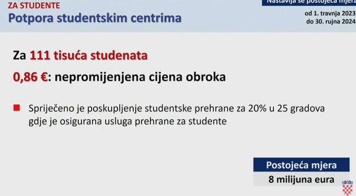 Plenković: 'Od 1. travnja do 30. rujna cijene struje i plina ostat će iste kao i dosad za građane'