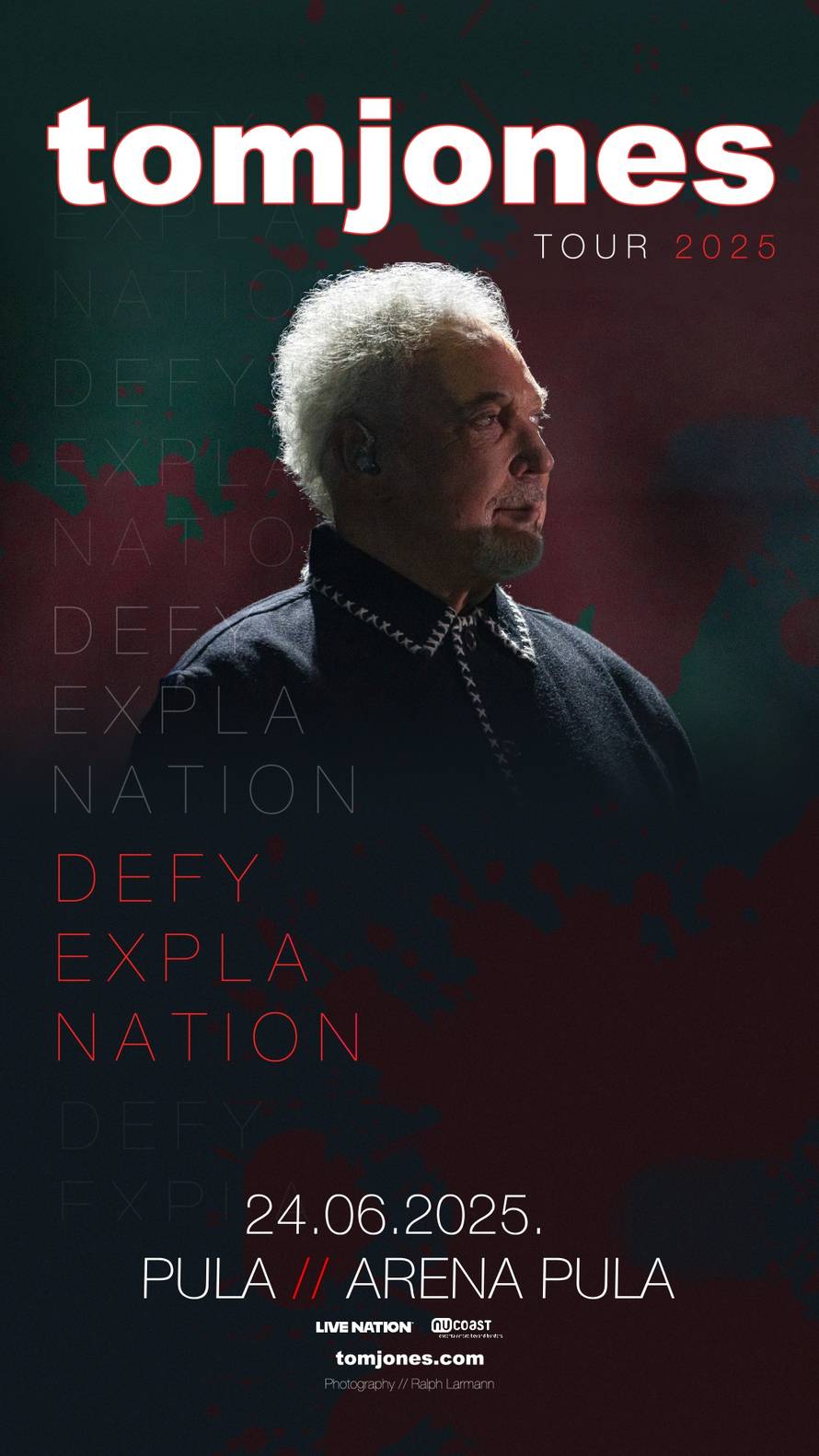 Tom Jones stiže u Arenu Pula!