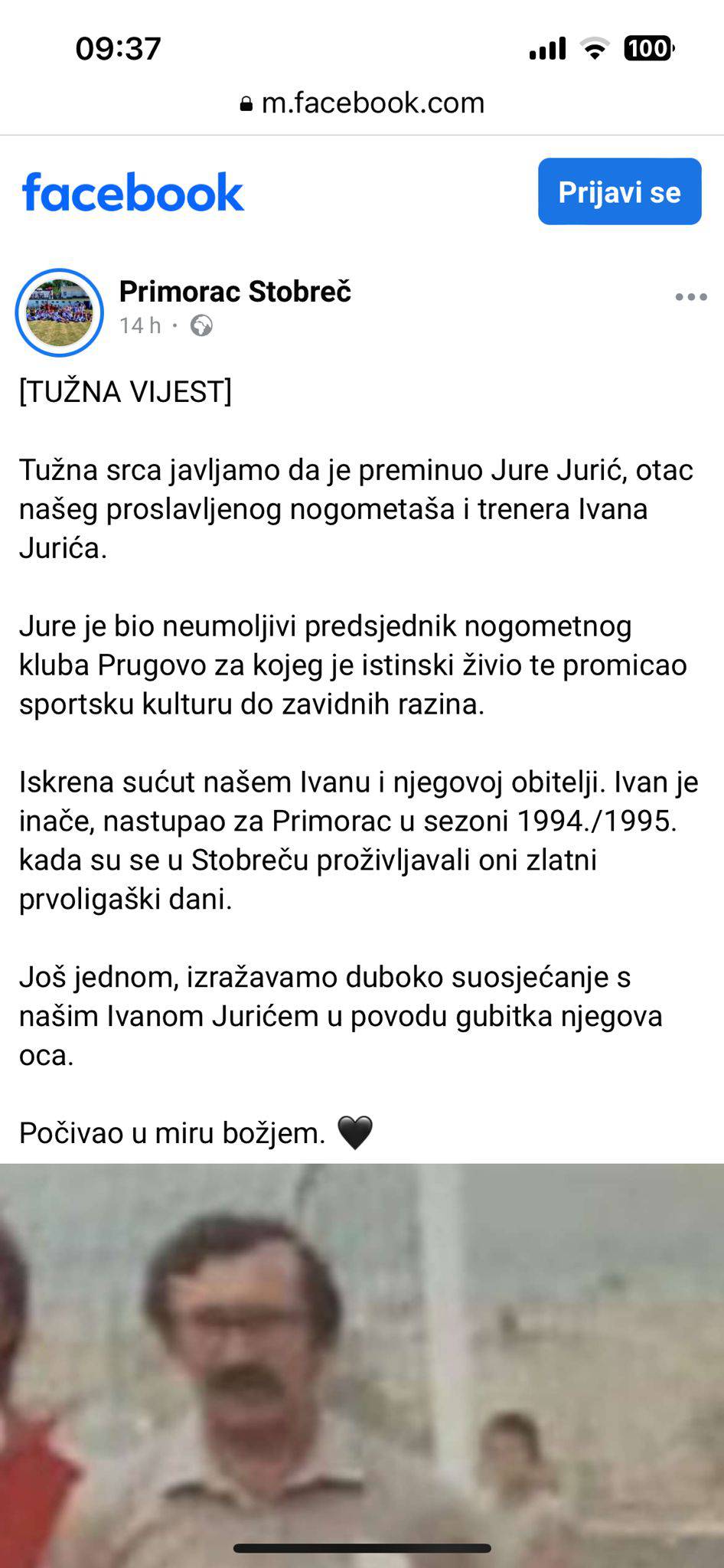 Preminuo Jure Jurić