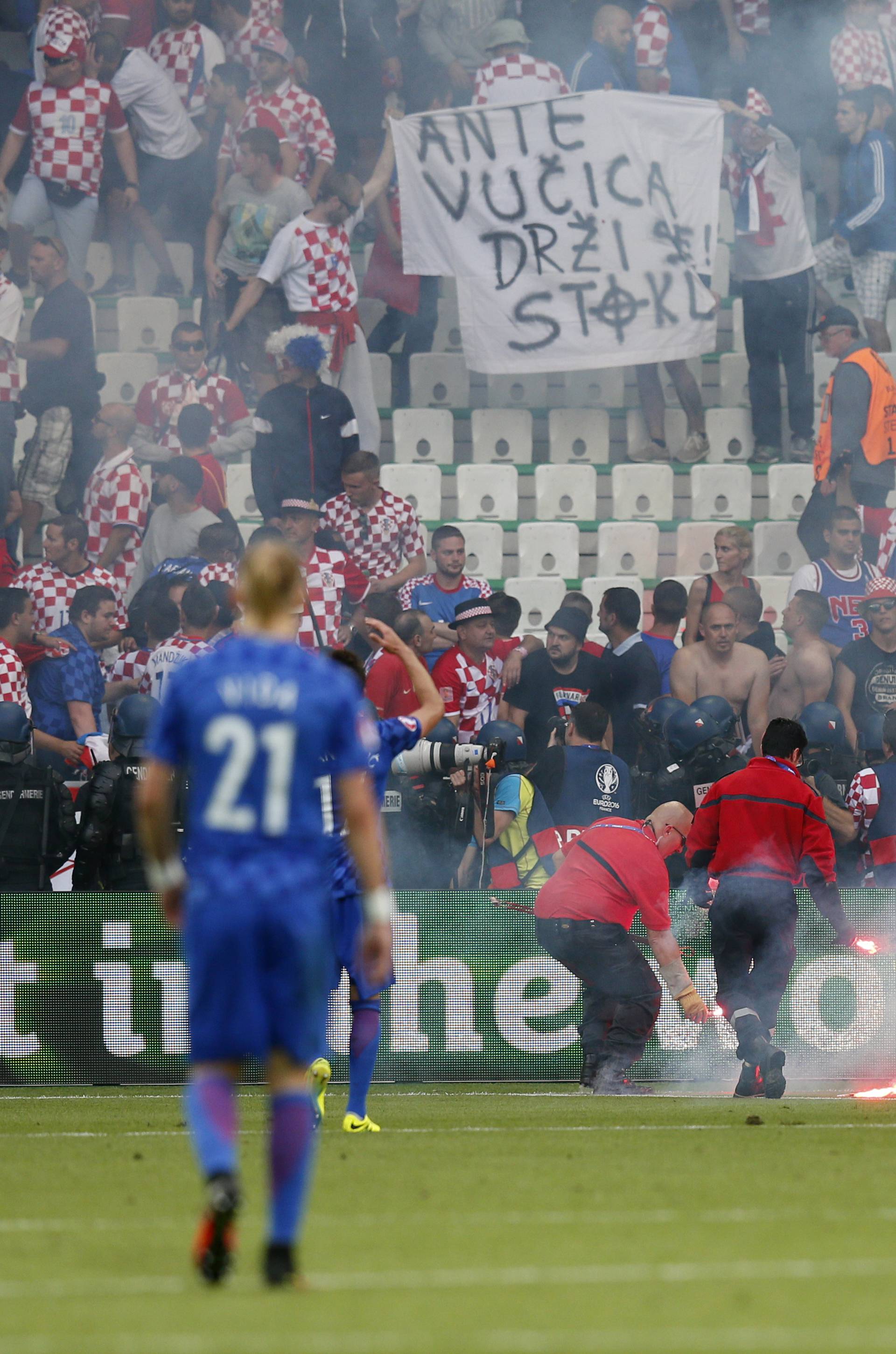 Czech Republic v Croatia - EURO 2016 - Group D