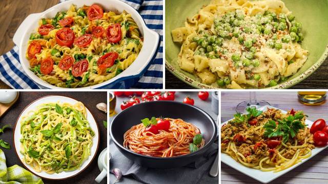 Top 5 recepata za lagana ljetna jela od tjestenine - bez mesa
