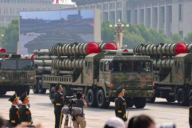 Military parade to mark the 80th anniversary of the end of World War Two, in Beijing