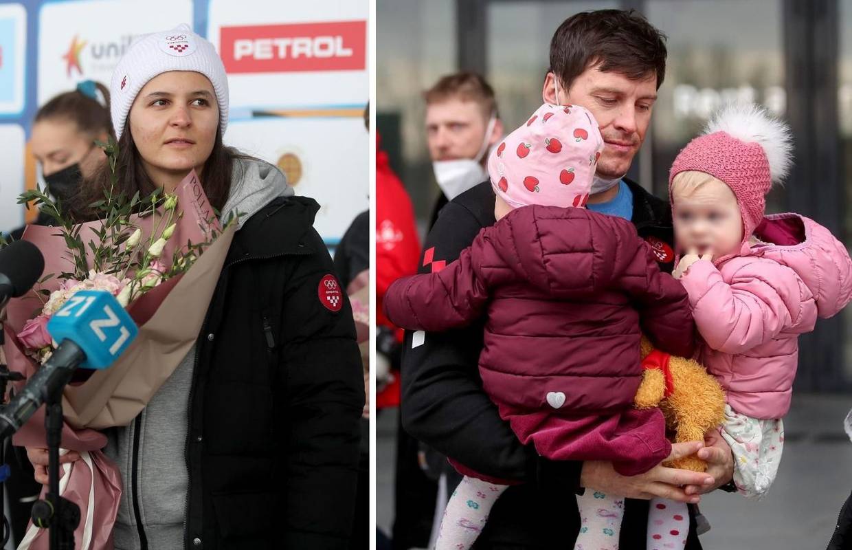 Hrvatske skijašice se vratile iz Pekinga, obitelj je dočekala Ivicu: Nedostaje olimpijski duh