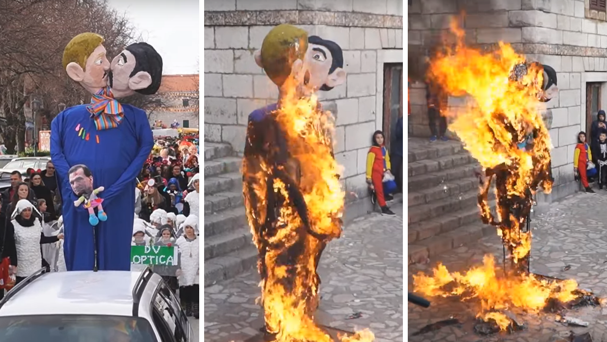 Zapalili su gay lutke: 'Mi smo konzervativni, to je ispravno!'